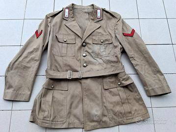 Giacca vintage tipo sahariana CC del 1955