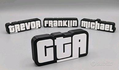 GTA Font - Scritta Personalizzata 