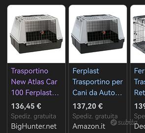 trasportino per cani