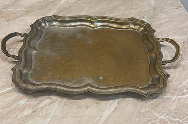 Vassoio in sheffield royal family da rigenerare