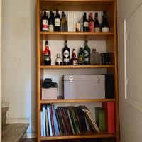 Libreria legno di cipresso