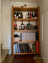Libreria legno di cipresso