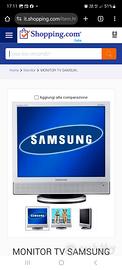 Monitor pc schermo Samsung 19 Pollici casse integr