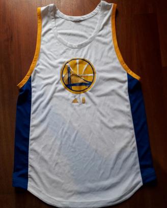 Adidas Canotta G.S. Warriors Bianca - M