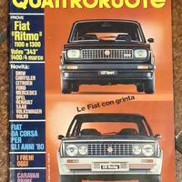 QUATTRORUOTE – Nr. 274 Settembre 1978 (originale)