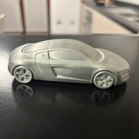 Modellino alluminio Audi R8