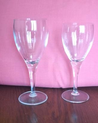 bicchieri acqua e vino