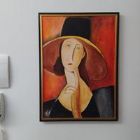 Falso d'autore di Modigliani olio su tela