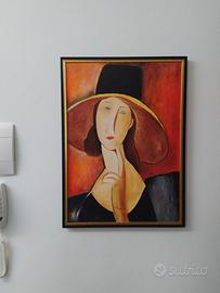 Falso d'autore di Modigliani olio su tela
