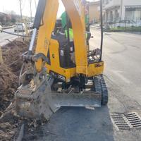 Mini escavatore jcb  18