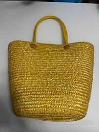 Borsa da spiaggia in vimini