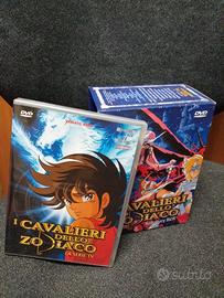 Cavalieri dello zodiaco dvd 1-2 prima serie + box!