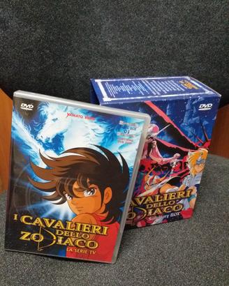 Cavalieri dello zodiaco dvd 1-2 prima serie + box!