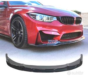 SPOILER LIP PER BMW F80 M3 NERO LUCIDO