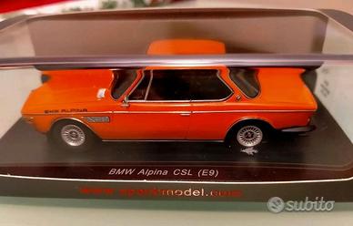 Modello BMW 3.0 csl 1:43 alpina spark Con scatola