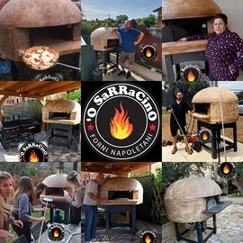 Formi pizza per esterni legna o gas. Alta qualità