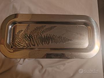 titolo: coppia vassoi  sambonet collezione graffit