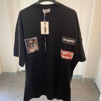 T-Shirt Off White nera XXL
