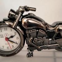 SVEGLIA OROLOGIO A FORMA DI MOTO MOTORE NUOVA