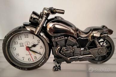 SVEGLIA OROLOGIO A FORMA DI MOTO MOTORE NUOVA