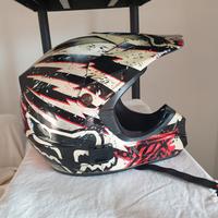 Casco moto enduro