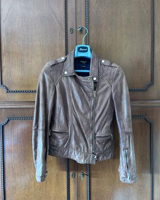 Giubbotto in pelle donna taglia M