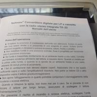 Convertitore digitale per LP e Cassette con Radio 
