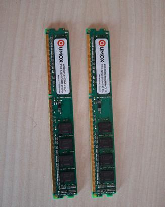 RAM 2 banchi da 4GB