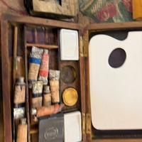 Antica casseta pittore