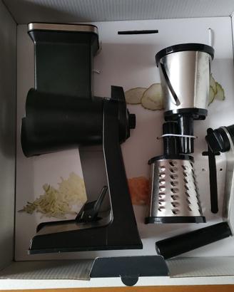 GRATTUGIA A MANOVELLA GEFU 3 RULLI INOX nuova