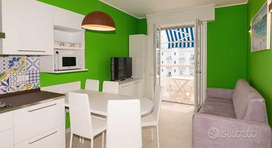 Frontemare/nuovo/piscina/4° piano/2 camere/2 bagni