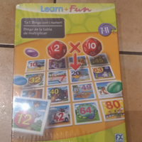 Bingo gioco bambini con numeri Learn+Fun