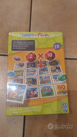 Bingo gioco bambini con numeri Learn+Fun
