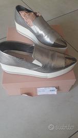 Scarpe Miu Miu cromo