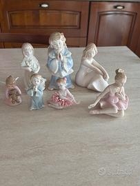 Statuette in porcellana Royal Class e altre