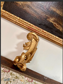 RAROfregioFRAMMENTOdecorativoLEGNOdoratoXVIIIsecol