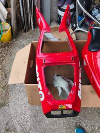 codino rosso Cagiva Mito fari tondi