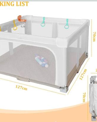 Box pieghevole per bambini