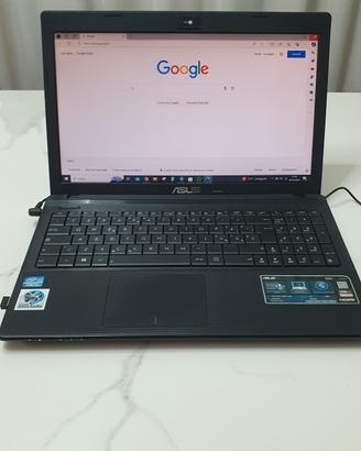 NOTEBOOK ASUS X55C 15,6" i3 4gb ssd 240gb
