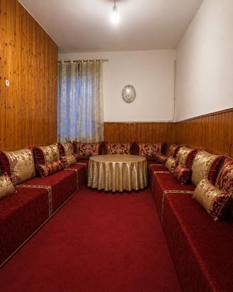 Tappeto rosso moderno pregiato