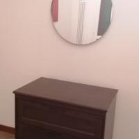 Specchiera camera letto vetro ikea rotonda