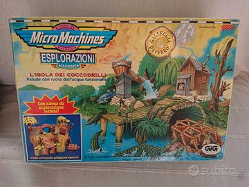 Micro Machines Isola dei Coccodrilli GIG Galoob