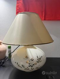 Lampada da tavolo in ceranica smaltata