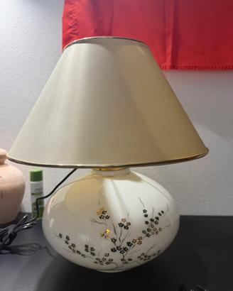 Lampada da tavolo in ceranica smaltata
