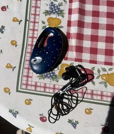 Lettore MP3/Radio Portatile Blu + Cuffie e Mini To