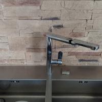 Rubinetto miscelatore cromato Franke per cucina