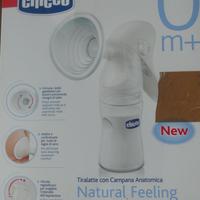 Tiralatte manuale Chicco con campana anatomica