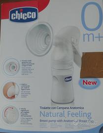 Tiralatte manuale Chicco con campana anatomica