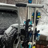 porta sci da ruota di scorta 