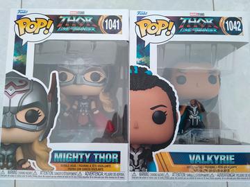 Funko pop mighty thor e valkyria